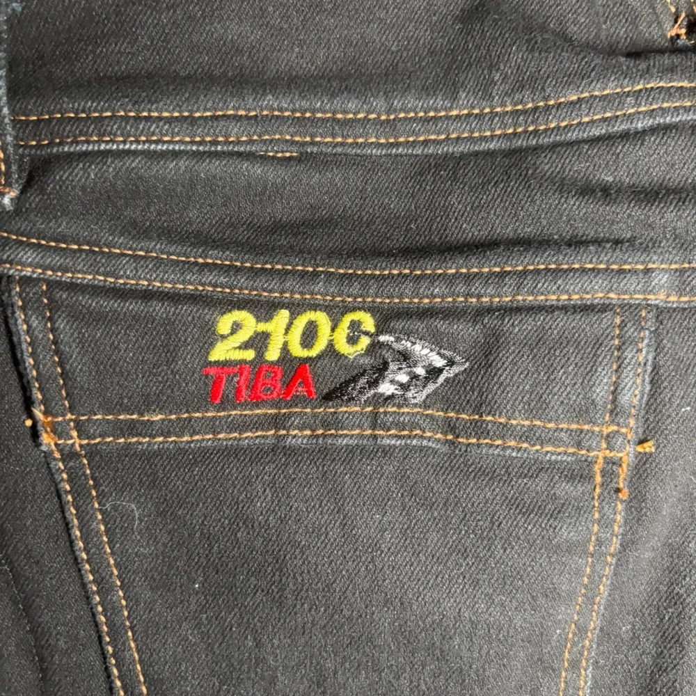 Giali Italy Motorcycle Riding Jeans Black Padded Armor 2100 TIBA Mens 36 52 - Picture 13 of 16